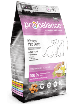     Probalance 1'st Diet Kitten, 10